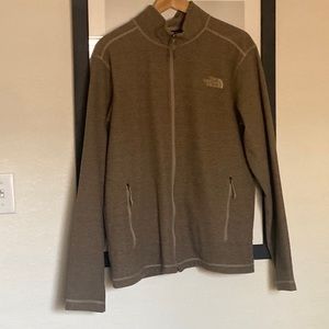 The North Face Men’s Zip-up sweater jacket - Large